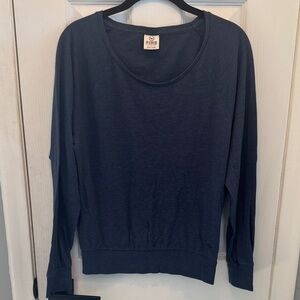 PINK Victoria's Secret Dark Blue Long Sleeve Tee